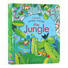 偷偷看里面系列 丛林 英文原版 Usborne Peep Inside The Jungle 尤斯伯恩 英文版儿童英语启蒙绘本 洞洞书 进口纸板翻翻书 商品缩略图0