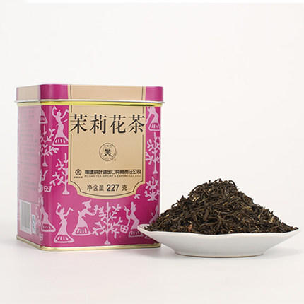 【D】中茶特级茉莉花茶227g出口花茶0014铁罐（新老包装随机发货） 商品图5