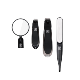 ZW-N92ZWILLING Classic Inox 足部护理四件套(黑色)