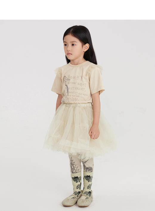 江南布衣童装22春装新款女童休闲宽松腰裙1MBD00580 商品图6