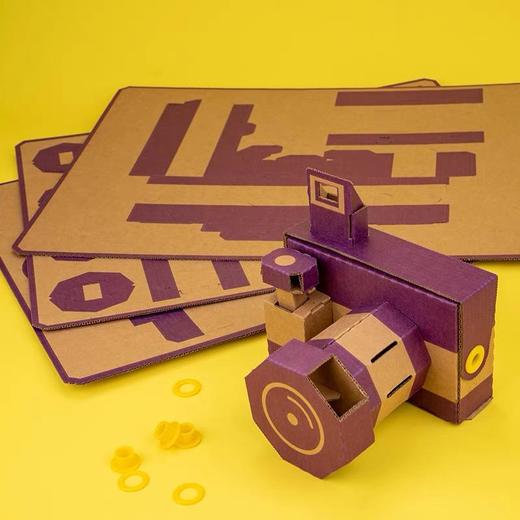 四只小怪兽 diy创意纸板玩具送绘本 商品图6