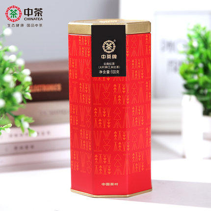 【D】中茶融系列云南红茶100g滇红大叶种工夫红茶 中粮出品 商品图0