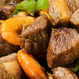 澳洲谷饲和牛肉粒  |  高级和牛口感，每一块都是鲜嫩多汁，奶香四溢，触口即溶！