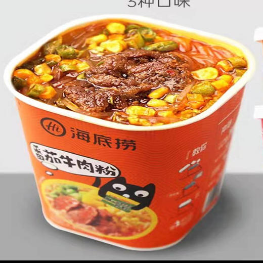 【8.9元/桶】海底捞番茄牛肉粉119g（0101694） 商品图0