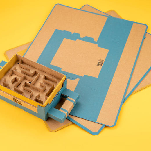 四只小怪兽 diy创意纸板玩具送绘本 商品图5