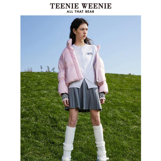 TeenieWeenie小熊卡通毛针织开衫TTCK221102T 商品图2