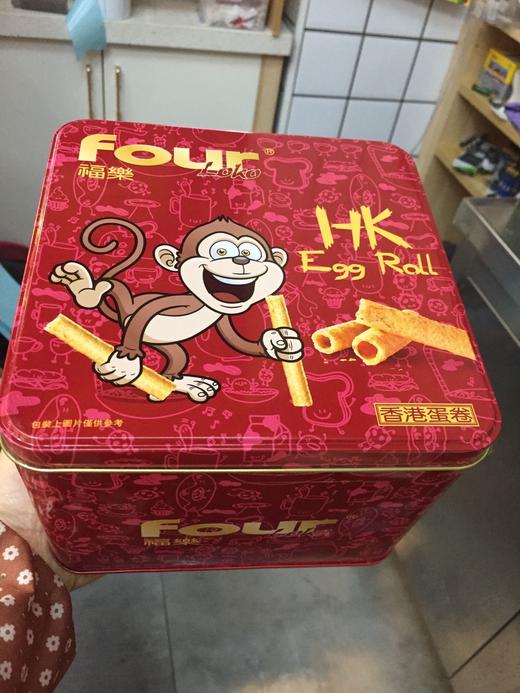 福乐香港蛋卷鸡蛋味4008克 商品图0