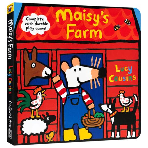 小鼠波波的农场 英文原版 Maisy's Farm 小鼠波波立体场景系列 儿童英语启蒙游戏操作玩具书 Lucy Cousins 英文版进口原版书籍 商品图3