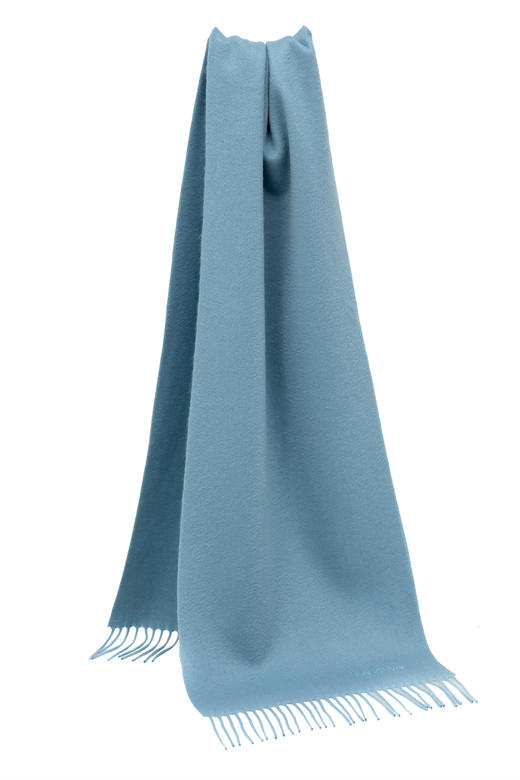 水波纹羊绒围巾 SJF92P799N 商品图5