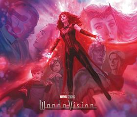 预售 旺达幻视 电视剧设定集 Marvel S Wandavision The Art Of The Series Slipcase 超级英雄外传 幻红