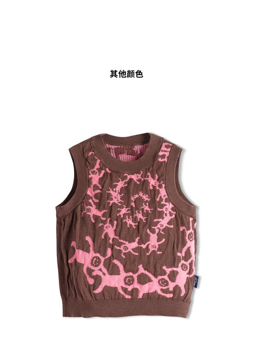 [江南布衣婴童]22春装男女童婴幼儿毛衫背心YMB302550 商品图3