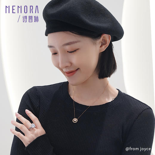 诗普琳珠宝时光印记系列18K金钻石项链花型套链DN041101、DN0411 商品图1