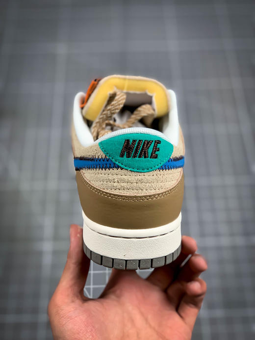 NK Dunk Low Retro PRM " Medium Curry " 白棕 小麦色 商品图7