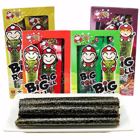 泰国老板仔香脆海苔系列27g 原味/鱿鱼味/辛辣味 即食烤海苔卷美味停不下来 053751/053752/053753