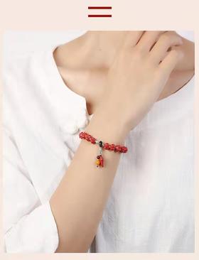 朱砂小葫芦手链