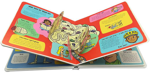 小小探险家 我神奇的身体 英文原版 Little Explorers My Amazing Body 儿童英语启蒙纸板翻翻书 精装 故事科普百科全书 英文版 商品图2