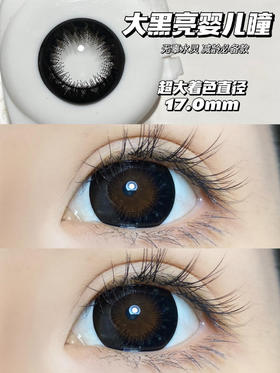 超大直径丨夏黑葡萄·Sheepcon丨14.5mm（年抛/2片装）