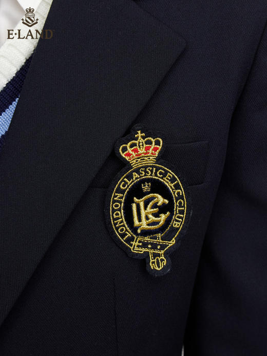 ELAND衣恋学院风西装外套EEJKC11H2C 商品图4