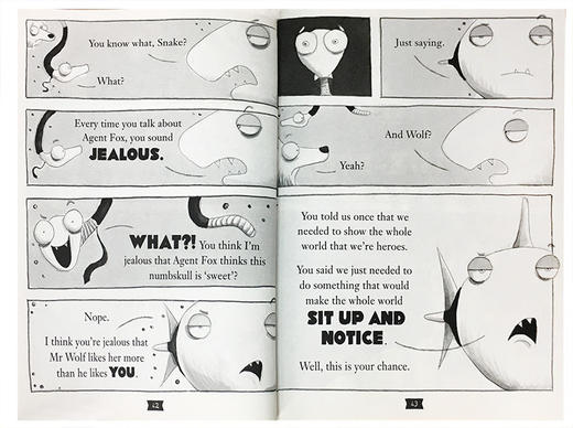 我是大坏蛋5 英文原版 The Bad Guys Episode 5 Intergalactic Gas 砍人先生 儿童黑白漫画电影小说章节桥梁书 商品图2