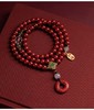 朱砂多圈貔貅扣手链手串女士 8mm 礼物手链 首饰饰品 商品缩略图1