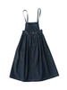 BLBT/31240撞色线可拆卸牛仔背带裙 商品缩略图0