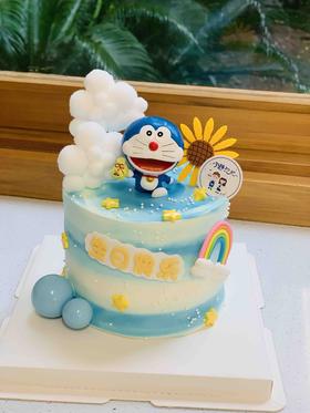 四寸哆啦A梦奶油蛋糕 下单前请仔细阅读商品详情