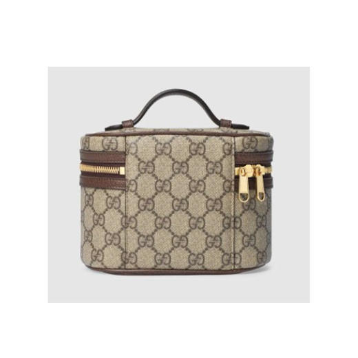 GUCCI 古驰 女士 Sylvie 1969系列蟒蛇纹小号手提包 女单肩包 混色 627463 96IWG 8745 商品图2