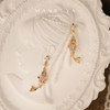 Manreya玛芮雅「开运锦鲤」镀金璀璨锆石耳坠 商品缩略图2