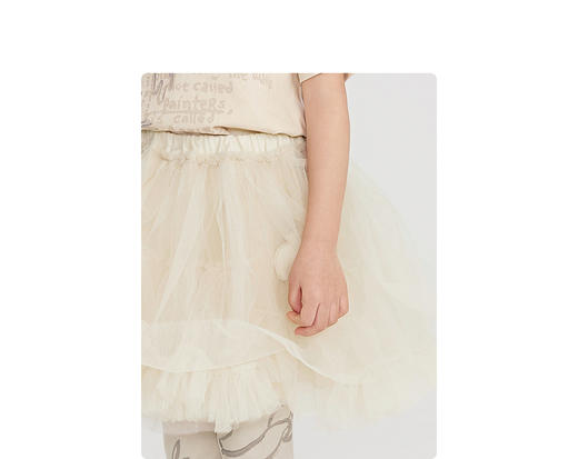 江南布衣童装22春装新款女童休闲宽松腰裙1MBD00580 商品图8