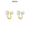 ZEGL复古人造珍珠耳环女轻奢高级感法式气质耳钉ins风秋冬耳饰品 商品缩略图0