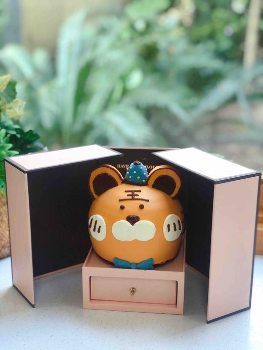 四寸虎奶油蛋糕 《盒子没有 》下单前请仔细阅读商品详情 商品图1