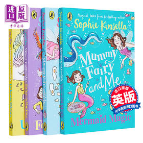 预售 【中商原版】仙女奇遇记1-4 Mummy Fairy and Me 4册 610L+ 儿童初级章节书 插图故事书套装 英文原版 7-12岁