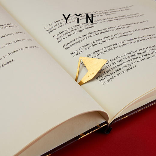 「瘾」黄金屋金属书签 商品图1
