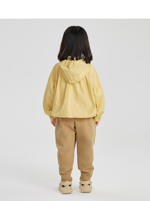 江南布衣童装22春装新款男女童宽松连帽夹克1MB600380 商品图2