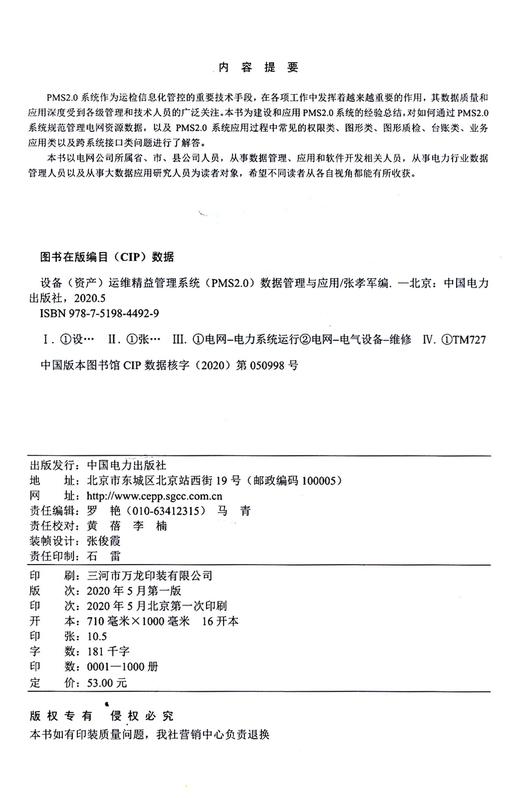 设备运维精益管理系统<PMS2.0>数据管理与应用 商品图3