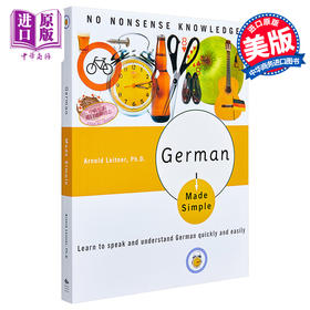 【中商原版】轻松学德语 英文原版 德语学习书 German Made Simple Arnold Leitner Non Basic Stock Line