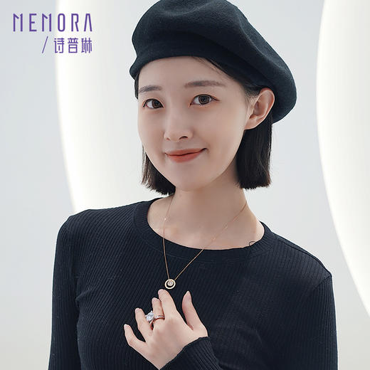 诗普琳珠宝时光印记系列18K金钻石项链花型套链DN041101、DN0411 商品图3