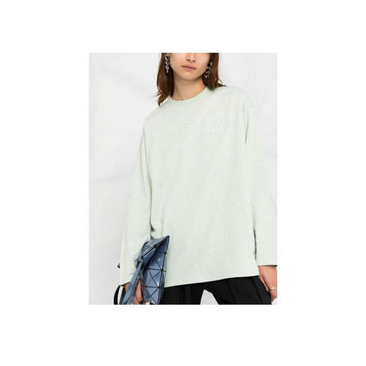 KENZO 高田贤三 小虎头 女士圆领长袖T恤 绿色 FB62 TS697 401 47 商品图0