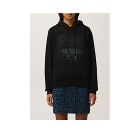 KENZO 高田贤三 经典大虎头 女士卫衣 黑色 FB62 SW871 4MX 99