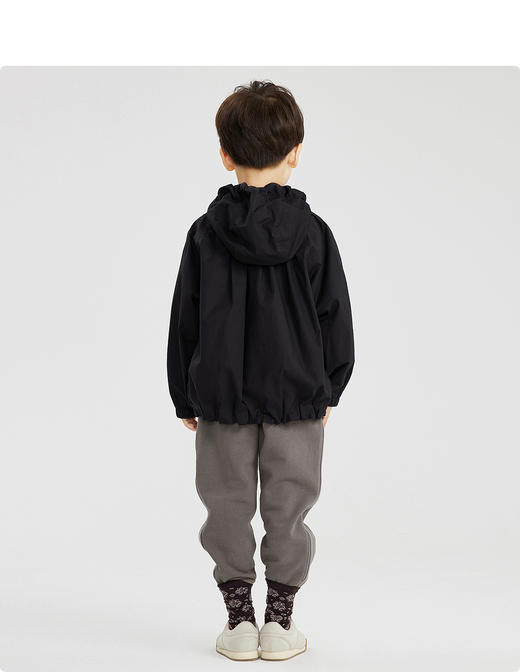 江南布衣童装22春装新款男女童宽松连帽夹克1MB600380 商品图6