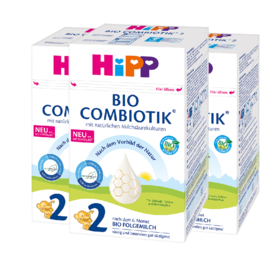 3盒【保税】德国喜宝益生菌奶粉2段600g