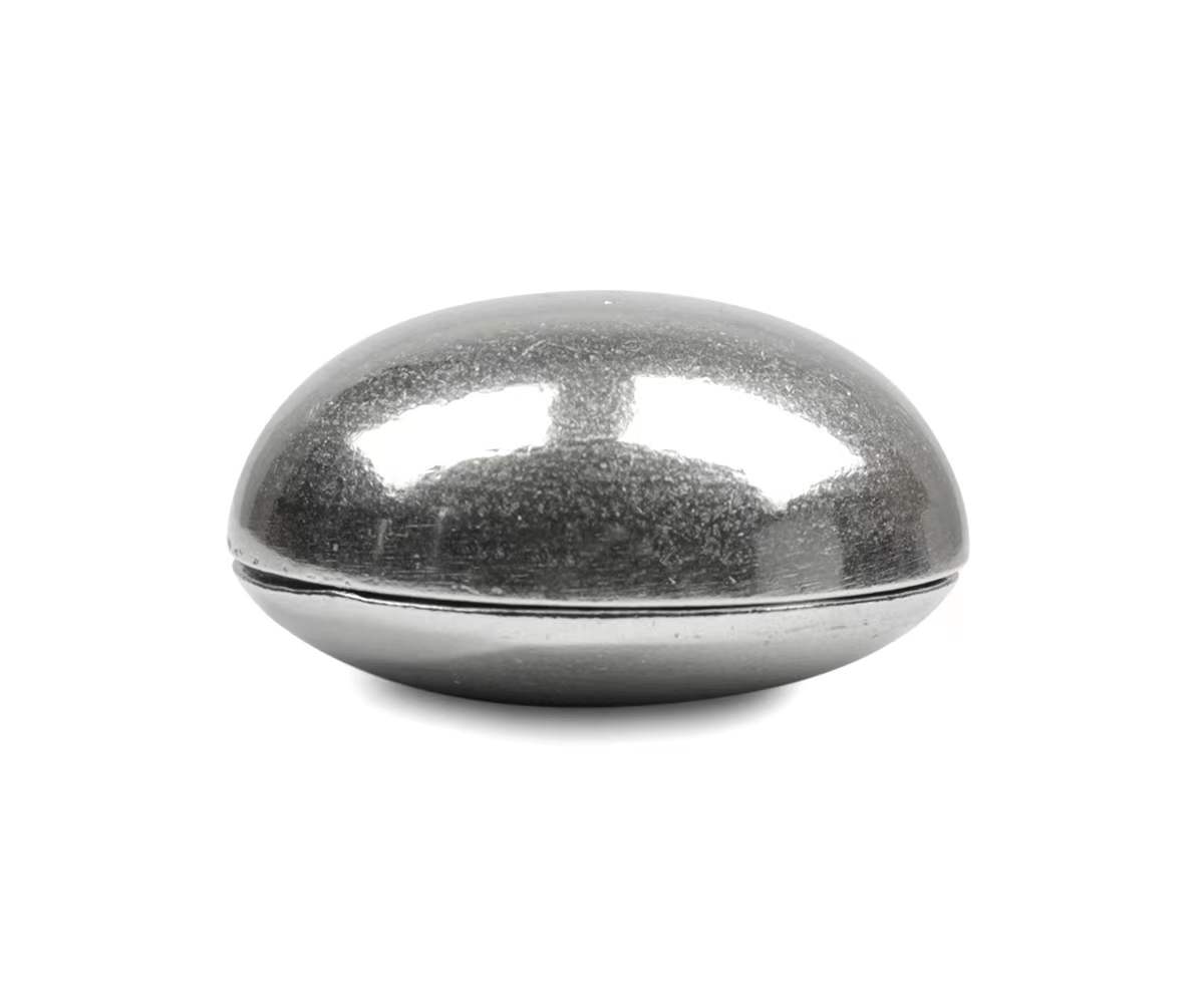 the empathist 22ss 星光银扁圆型首饰盒