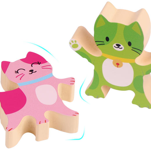 米米智玩平衡游戏早教益智儿童玩具亲子互动男孩女孩玩具 商品图2