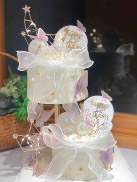 悬浮蝴蝶奶油蛋糕 下单前请仔细阅读商品详情