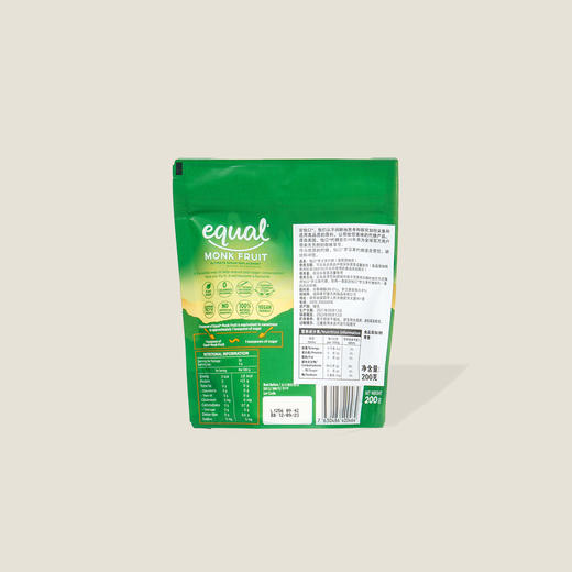 怡口罗汉果代糖（复配甜剂）200g 商品图1