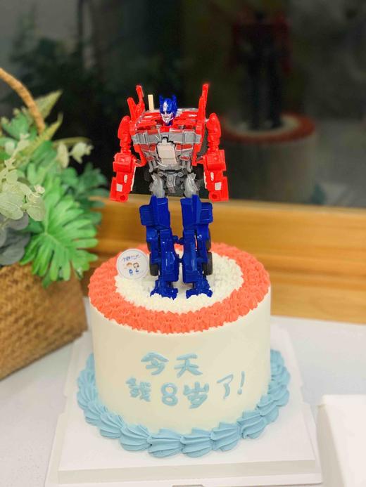 变形金刚奶油蛋糕 下单前请仔细阅读商品详情 商品图0