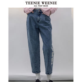 TeenieWeenie小熊字母牛仔长裤TTTJ221102T