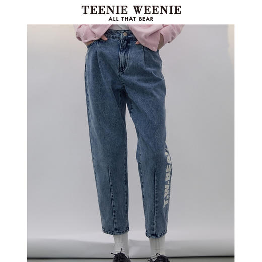 TeenieWeenie小熊字母牛仔长裤TTTJ221102T 商品图0