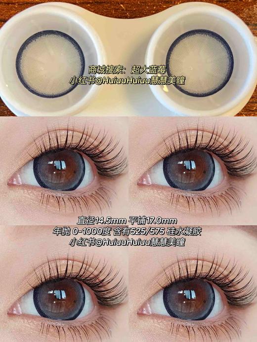 【大直径】Sheepcon-蓝莓珍宝珠-14.5mm【年抛 0-1000度 含有525/575】 商品图1