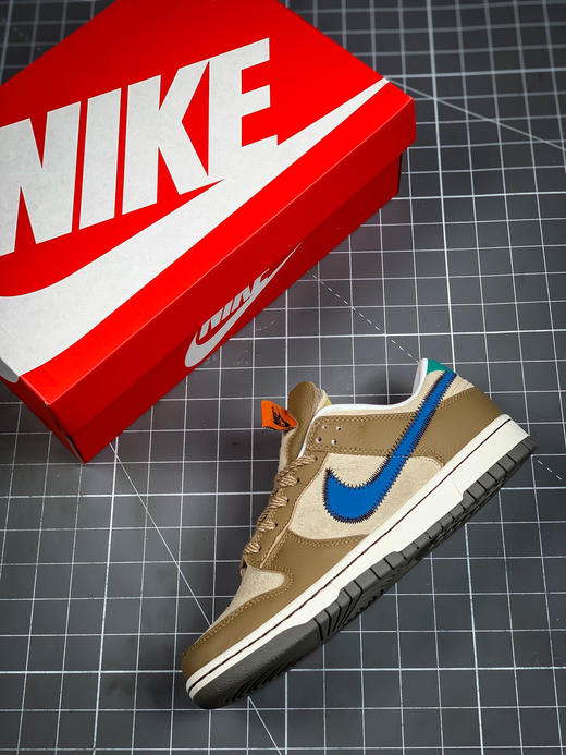NK Dunk Low Retro PRM " Medium Curry " 白棕 小麦色 商品图2